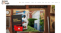 Desktop Screenshot of mechanicalconceptsllc.com
